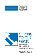 Cover: Coming to our Senses - Cambridge University Press