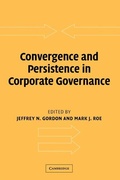 Cover: Convergence and Persistence in Corporate Governance - Cambridge University Press