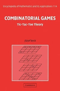 Enlarge image Cover: Combinatorial Games - Cambridge University Press