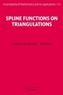 Cover: Spline Functions on Triangulations - Cambridge University Press