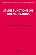 Cover: Spline Functions on Triangulations - Cambridge University Press