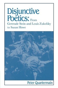Enlarge image Cover: Disjunctive Poetics - Cambridge University Press