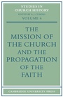 Cover: The Mission of the Church and the Propagation of the Faith - Cambridge University Press