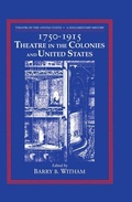 Cover: Theatre in the United States: Volume 1, 1750-1915: Theatre in the Colonies and the United States - Cambridge University Press