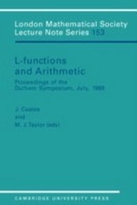 Enlarge image Cover: L-Functions and Arithmetic - Cambridge University Press