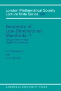 Abbildung von: Geometry of Low-Dimensional Manifolds: Volume 1, Gauge Theory and Algebraic Surfaces - Cambridge University Press
