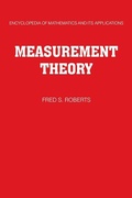 Cover: Measurement Theory: Volume 7 - Cambridge University Press