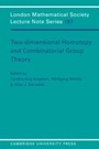 Cover: Two-Dimensional Homotopy and Combinatorial Group Theory - Cambridge University Press