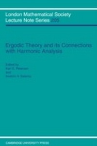 Abbildung von: Ergodic Theory and Harmonic Analysis - Cambridge University Press