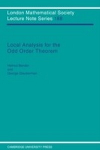 Enlarge image Cover: Local Analysis for the Odd Order Theorem - Cambridge University Press