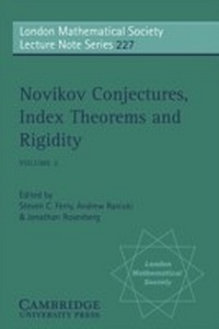 Abbildung von: Novikov Conjectures, Index Theorems, and Rigidity: Volume 2 - Cambridge University Press