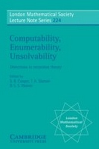 Abbildung von: Computability, Enumerability, Unsolvability - Cambridge University Press