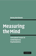 Cover: Measuring the Mind - Cambridge University Press