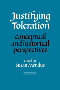 Enlarge image Cover: Justifying Toleration - Cambridge University Press