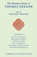 Cover: The Dramatic Works of Thomas Dekker - Cambridge University Press