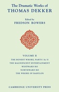 Cover: The Dramatic Works of Thomas Dekker - Cambridge University Press