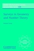 Cover: Surveys in Geometry and Number Theory - Cambridge University Press