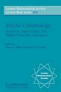 Abbildung von: Elliptic Cohomology - Cambridge University Press