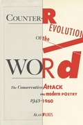 Cover: Counter-revolution of the Word - The University of North Carolina Press