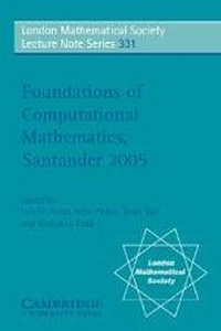 Enlarge image Cover: Foundations of Computational Mathematics, Santander 2005 - Cambridge University Press