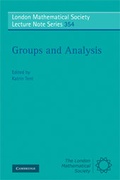 Cover: Groups and Analysis - Cambridge University Press