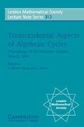 Cover: Transcendental Aspects of Algebraic Cycles - Cambridge University Press