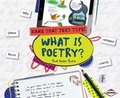 Cover: What Is Poetry? - Lerner Publications (Tm)