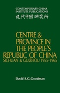 Cover: Centre and Province in the People's Republic of China - Cambridge University Press