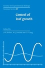 Cover: Control of Leaf Growth - Cambridge University Press