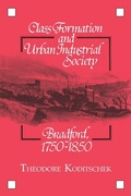 Cover: Class Formation and Urban Industrial Society - Cambridge University Press