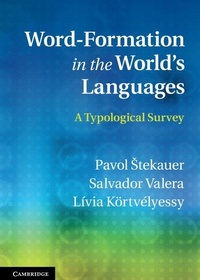 Enlarge image Cover: Word-Formation in the World's Languages - Cambridge University Press