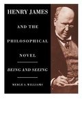 Cover: Henry James and the Philosophical Novel - Cambridge University Press