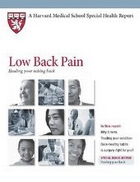 Enlarge image Cover: Low-Back Pain - Harvard Health Publications