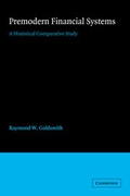 Cover: Premodern Financial Systems - Cambridge University Press