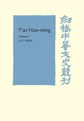 Cover: T'ao Yuean-ming: Volume 1, Translation and Commentary - Cambridge University Press