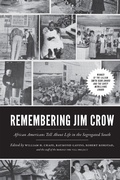 Cover: Remembering Jim Crow - The New Press