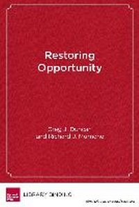 Enlarge image Cover: Restoring Opportunity - Harvard Educational Publishing Group
