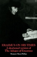 Cover: Erasmus on His Times - Cambridge University Press