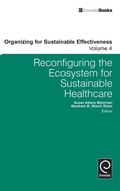 Cover: Reconfiguring the Eco-System for Sustainable Healthcare - Emerald Group Publishing Limited