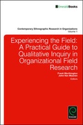 Cover: Experiencing the Field - Emerald Group Publishing Limited