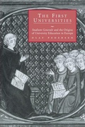 Cover: The First Universities - Cambridge University Press
