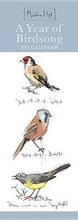 Cover: Madeleine Floyds Birds Slim - Carousel Calendars