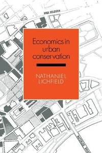 Enlarge image Cover: Economics in Urban Conservation - Cambridge University Press