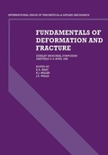 Cover: Fundamentals of Deformation and Fracture - Cambridge University Press