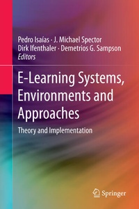 Enlarge image Cover: E-Learning Systems, Environments and Approaches - Springer
