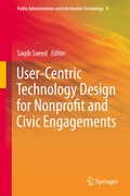 Cover: User-Centric Technology Design for Nonprofit and Civic Engagements - Springer