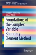 Cover: Foundations of the Complex Variable Boundary Element Method - Springer