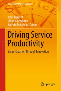 Enlarge image Cover: Driving Service Productivity - Springer