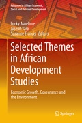 Cover: Selected Themes in African Development Studies - Springer