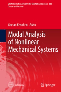 Abbildung von: Modal Analysis of Nonlinear Mechanical Systems - Springer